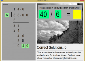 software - Moms Math for Windows 3.1 screenshot