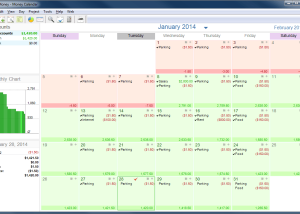 Money Calendar screenshot