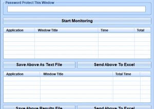 software - Monitor Computer Usage Software 7.0 screenshot