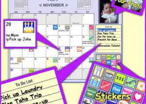 software - Monkeymen Calendar 4.0 screenshot