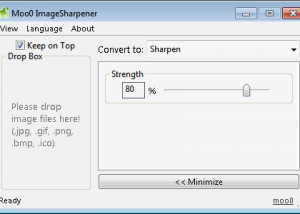 software - Moo0 ImageSharpener 1.10 screenshot