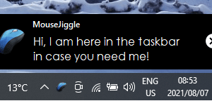 software - MouseJiggle 4.7 screenshot