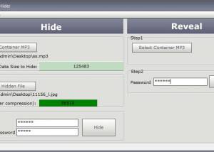 software - MP3 File Hider 1.3.1 screenshot