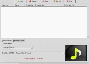 software - MP3 to AAC Converter 2.0.1 screenshot