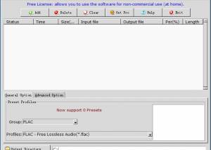 software - MP3 to FLAC Converter Pro 2.0.1 screenshot