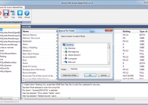 software - Aryson Access Database Recovery 21.9 screenshot
