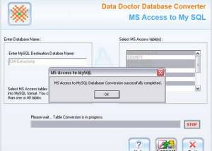 software - MS Access DB Converter Software 3.0.1.5 screenshot