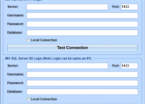 MS SQL Server Backup To Another SQL Server Database Software screenshot