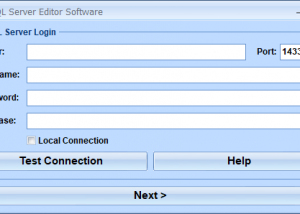 software - MS SQL Server Editor Software 7.0 screenshot