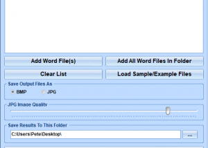 MS Word Extract Images From Multiple Documents Software screenshot