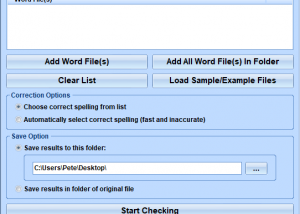 software - MS Word Spell Check Multiple Documents Software 7.0 screenshot