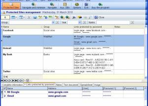 software - MSD Passwords 1.60 screenshot