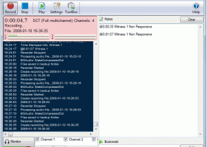 software - MSRS Court and Conference Recorder 4.13 screenshot