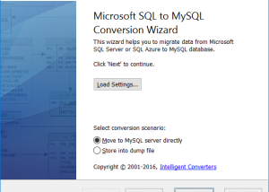 software - MSSQL to MySQL 8.3.0.1 screenshot