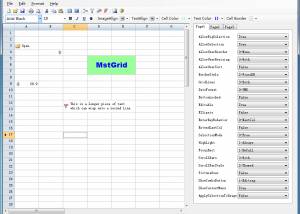 software - MstGrid ActiveX Control 4.0.5 screenshot