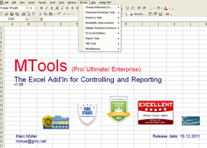 MTools Excel Add on (Free) screenshot