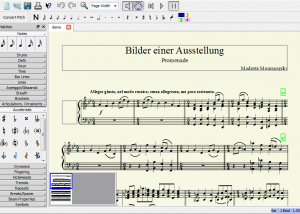 MuseScore screenshot