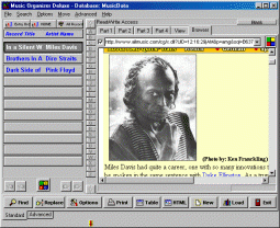 software - Music Organizer Deluxe 4.21 screenshot