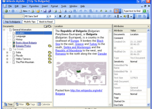 software - MyInfo Standard 8.5.1 Build 8179 screenshot