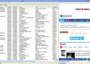 software - Myspace Marketing Manager 3.21 screenshot