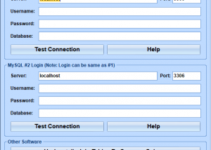 MySQL Append Two Tables Software screenshot