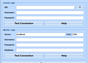 software - MySQL Oracle Import, Export & Convert Software 7.0 screenshot