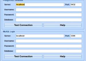 MySQL PostgreSQL Import, Export & Convert Software screenshot