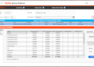 software - MySQL Query Explorer 1.0.0.33509 screenshot