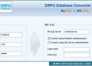 software - MySQL To MSSQL Database Conversion Tool 3.0.1.5 screenshot