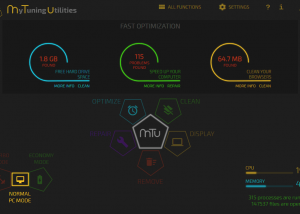 mytuning utilities screenshot