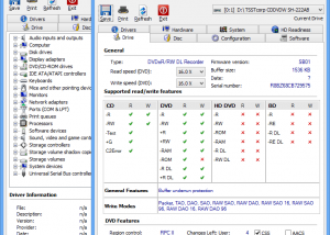 software - Nero InfoTool 11.0.00500 screenshot