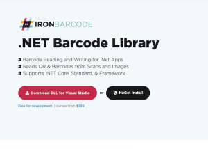 software - .NET Barcode Library 2021.9.0 screenshot