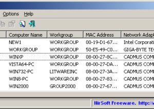 software - NetBScanner 1.11 screenshot