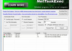 software - NetTaskExec 1.3.5 screenshot