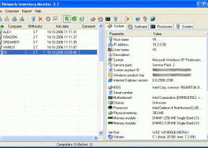 software - Network Inventory Monitor 3.8 screenshot