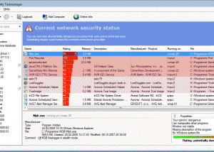 software - Network Security Task Manager 1.5 screenshot