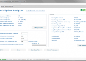 Full Network Uptime Analyzer screenshot