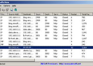 NetworkTrafficView screenshot