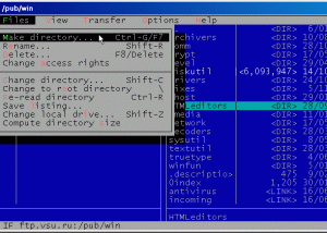 software - NFTP 1.64.b1 screenshot