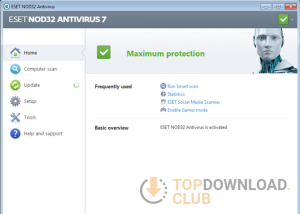 Full NOD32 Antivirus (32 bit) screenshot