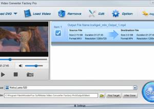 Nokia Video Converter Facotory Pro screenshot