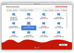 Full NoMachine screenshot