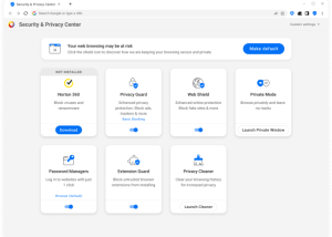 software - Norton Private Browser 128.0.26382.138 screenshot
