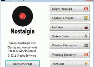 software - Nostalgia .Net 1.0 screenshot