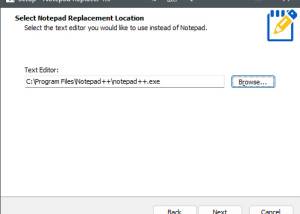 software - Notepad Replacer 1.5 screenshot