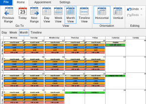 software - NOV Schedule for .NET 2022.1 screenshot