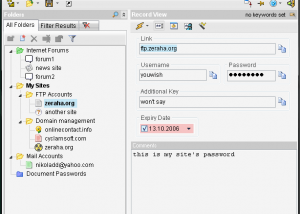 nPassword screenshot