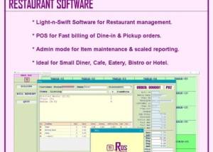 NRos Restaurant POS Billing Software screenshot