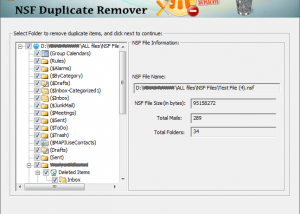 NSF Duplicate Remover screenshot