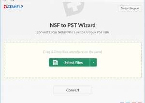 NSF to PST Conversion Tool screenshot